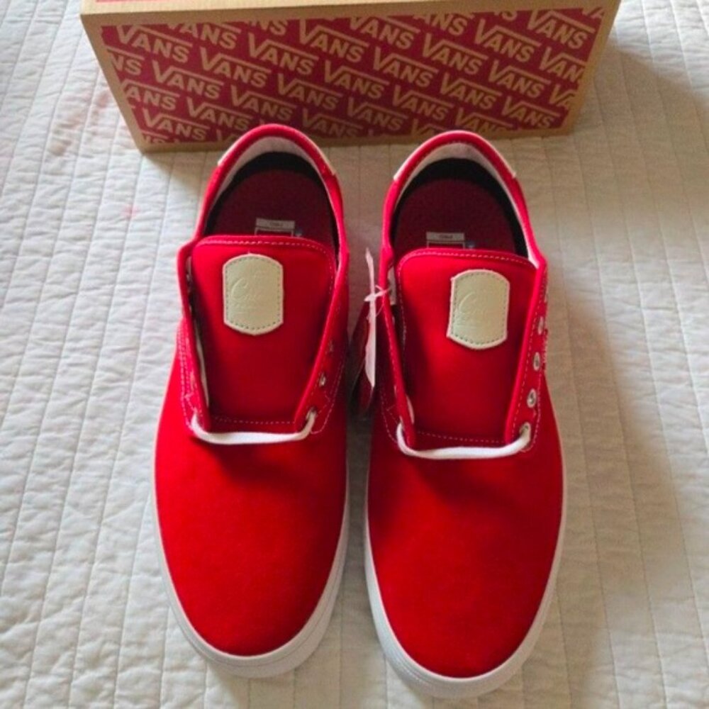 Vans Chima Ferguson Pro Men Size 13 Racing Red White Ultracush 032026 - Picture 3 of 8